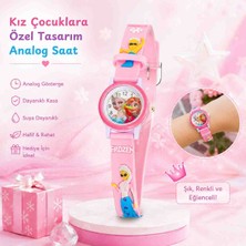 Admay Kız Çocuk Analog Kol Saati Pembe Renkli Eğlenceli Tasarım Çocuk Saat