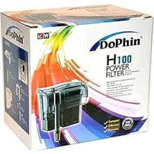 Ayrex Dophin H-100 Askı Filtre 230 L/h H100 Akvaryum Şelale Filtresi (Askılı Filtre)