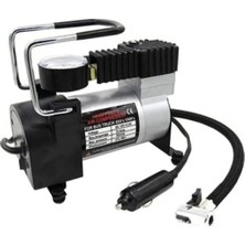 Ayrex Araç Oto Hava Kompresörü, Metal Gövdeli, 12V, Taşınabilir Lastik Şişirme Pompası