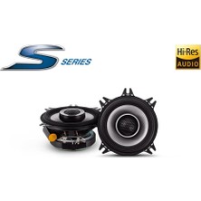 Ayrex Alpine S2-S40 10 cm (4”) 2 Yollu Koaksiyel Hoparlör, Hi-Res Audio, 55W Rms / 140W Peak, 4 O