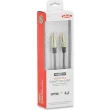 Ayrex Assmann 84596 Rca Bağlantı Kablosu, Mono, Audioverbindungskabel, 1 x Rca Fiş Fiş, 2,5 M Si