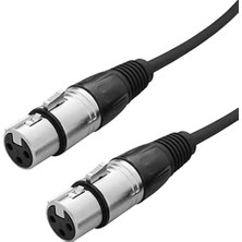 Ayrex Yka Xlr Dişi-Dişi Kablo 1 Metre