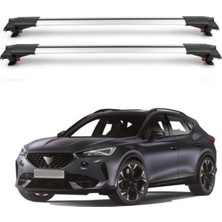 Cross Oto Aksesuarları Cupra Formentor Suv 2020-2025 Için Ara Atkı Tavan Barı , Araca Özel , Kilitlenebilir Araç Üstü Ekipman Taşıma Barı (2 Adet)