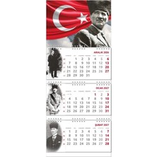Halk Kitabevi 2027 Atatürk Gemici Duvar Takvimi - Ayyıldız