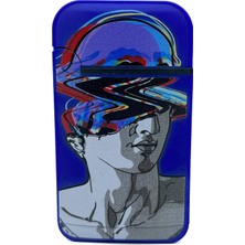 Ayrex Zengaz Cool Tasarım Jet Alev Çakmak - Mind Crash