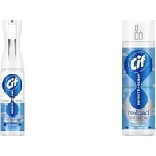 Ayrex Cif Infinite Clean Sprey + Yedek Şişe Lotus ve Deniz Tuzu (280ML +280 Ml)
