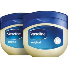 Vaseline Orgınal Vazelin 50 ml x 2 Adet Normal Ciltler İçin Derinlemesine Nemlendirme