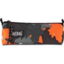 Ayrex Jacbag Prıme Pencıl Case-Üçgen Tip Kalemkutu (Turuncu Camoflora)