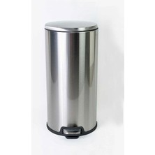 Ayrex Prima Nova, Primanova Paslanmaz Cigo Pedallı Çöp Kovası 20 Lt M-E50-30-06 Gri, INT-ANSAN23