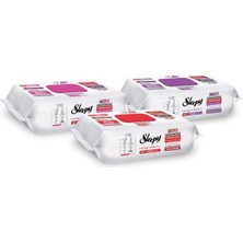 Ayrex Easy Clean Lilyum+ Orkide+ Kiraz Çiçeği Yüzey Temizlik Havlusu Mendili 3X100 (300 Yaprak)