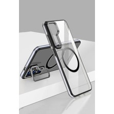 Asa Store Joko Samsung Galaxy S24 Crystal Magsafe Kapak - Siyah