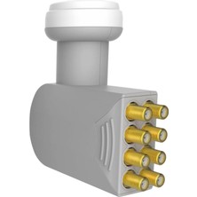 Ayrex 8'li Lnb Full Hd 8 Çıkışlı Lnb RL-800 Altın Uçlu Gold