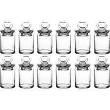 Ayrex Paşabahçe 95104 Kitchen Baharatlık Kavanoz, 240 Ml, 12 Adet, Cam