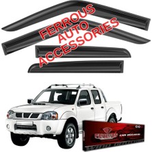 Ayrex Nissan Navara ile Uyumlu Ferrous Cam Rüzgarlığı 4lü 2001 2004