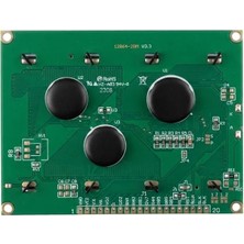 Mucize 12864 Grafik LCD Ekran 2.91 Inç - 128X64 Piksel Mavi/yeşil LCD Panel Modülü (V3.3)