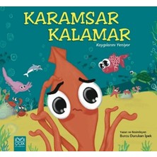 1001 Çiçek Kitaplar Karamsar Kalamar Kaygılarını Yeniyor Burcu Durukan