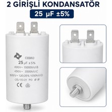 Artico Klima Kondansatör Metal 25 Uf
