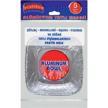 Royaleks 5'li Alüminyum Tatlı Kase