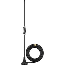 Mucize Gsm Anten 1.5 Metre Mıknatıslı - Harici Sinyal Güçlendirici Çubuk Anten / Sma Konnektörlü