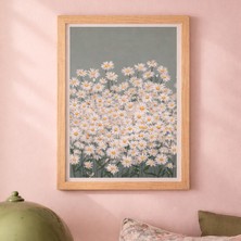 Evidea Deco Daisy Garden Duvar Panosu - Renkli - 30X40 cm