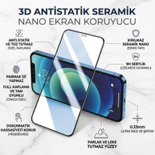Egstech Samsung Galaxy S25 Fe Uyumlu Antistatik Şeffaf Toz Kir ve Leke Tutmayan Darbe Emici Kırılmayan Seramik Ekran Koruyucu