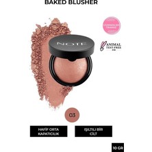 Note Baked Blusher N°03 Oriental Pink