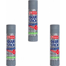 Mikro Glue Stick 40 gr Yapıştırıcı – Solventsiz, Yıkanabilir, Güçlü Yapıştırıcı – 3’lü Set