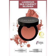 Note Luminous Silk Compact Blusher 02