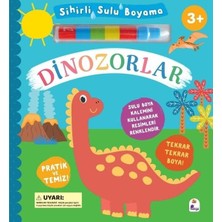 İndigo Kitap Dinozorlar - Sihirli Sulu Boyama 9786258733235
