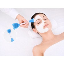 Siolanzi Cilt Bakım Fırçası ve Maske Spatulası (Pembe)