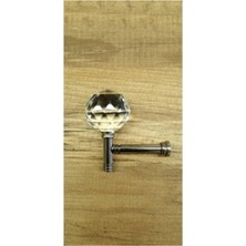 Ayrex Fon Demiri Kristal Cam Pipo Renso Gümüş NOCOLOR-14729920
