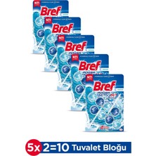 Bref Klozet Askılı Blok Top 2 Lı Ocean*5 Li Paket