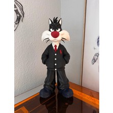 Axelon Sylvester Kedi Figür – Looney Tunes Karakter Biblo 3D Baskı