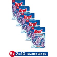 Bref Klozet Askılı Blok Top 2 Lı Lavender 5 Li Paket