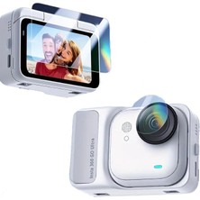 Ayrex Go Ultra Temperli Cam Ekran Koruyucu (INSTA360 Go Ultra Uyumlu)