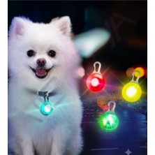melby 3 Fonksiyonlu LED Işıklı Kedi Köpek Boyun Tasma Feneri