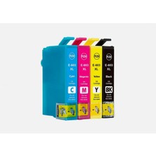 Mucize E-603 Xl - 4 Renk Uyumlu Yüksek Kapasiteli Kartuş Seti (C-M-Y-Bk)