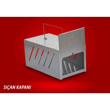Volkan Ziraat Mühendislik Elektro Frog Paslanmaz Dayanıklı Metal Canlı Fare Sıçan Yakalama Istasyonu Çift Girişli Kapan Sertifikalı - Heavy Duty Metal Live Rat Catcher Box Ürünü Sistemi System