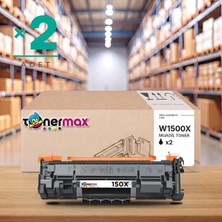 tonermax Hp Laserjet Pro Mfp M141CW Muadil Toner Çipli W1500X 2'li