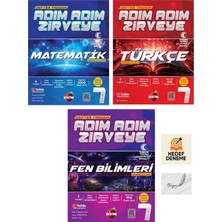 Newton Yayınları Newton 7.sınıf Adım Adım Zirveye Matematik Türkçe Fen Fasikülü Hedef Deneme