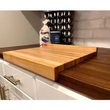 Empressco Mutfak Tezgah Üstü Ahşap Kesme Tahtası 40X30 cm