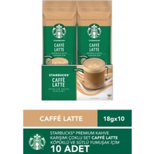 Starbucks Caffe Latte 18 gr x 10 Adet
