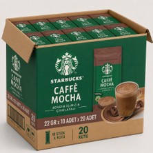 Starbucks Caffe Mocha 22 gr x 10 Adet x 20 Adet