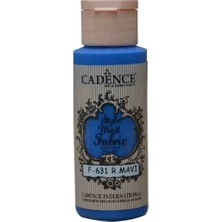 Depposite Style Matt Fabric Kumaş Boyası F-631 R. Mavi 59 Ml.