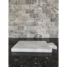 Empressco Beyaz Mermer Kesme Tahtası & Sunum Tabağı ( Zeybekmarblehome)
