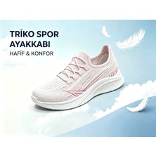 Leu Bayan Triko Spor Ayakkabı