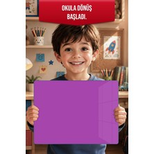 Reflexa Montessori Çocuk Etkinlik Camı – Mor Cam Aktivite Panosu 40 x 30 cm