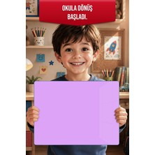 Reflexa Montessori Çocuk Etkinlik Camı –lila Cam Aktivite Panosu 40 x 30 cm