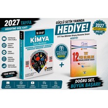 Aydın Yayınları Aydın 9 Kimya Soru Bankası 26-27 Güncel Maarif Müfredat-Gür Yayınları Tyt Fen Bilimleri Deneme Hediye!!