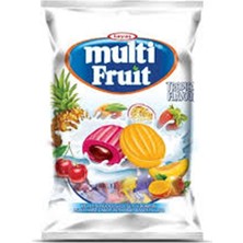 Tayaş Multi Fruit Meyve Sosu Dolgulu Sütlü Bonbon Şekerleme 500 Gr.